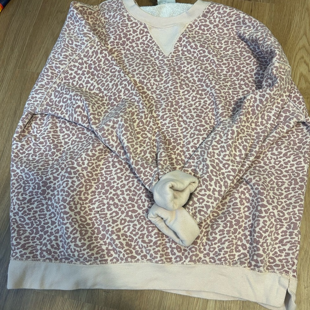 Leopard Print Sweatshirt